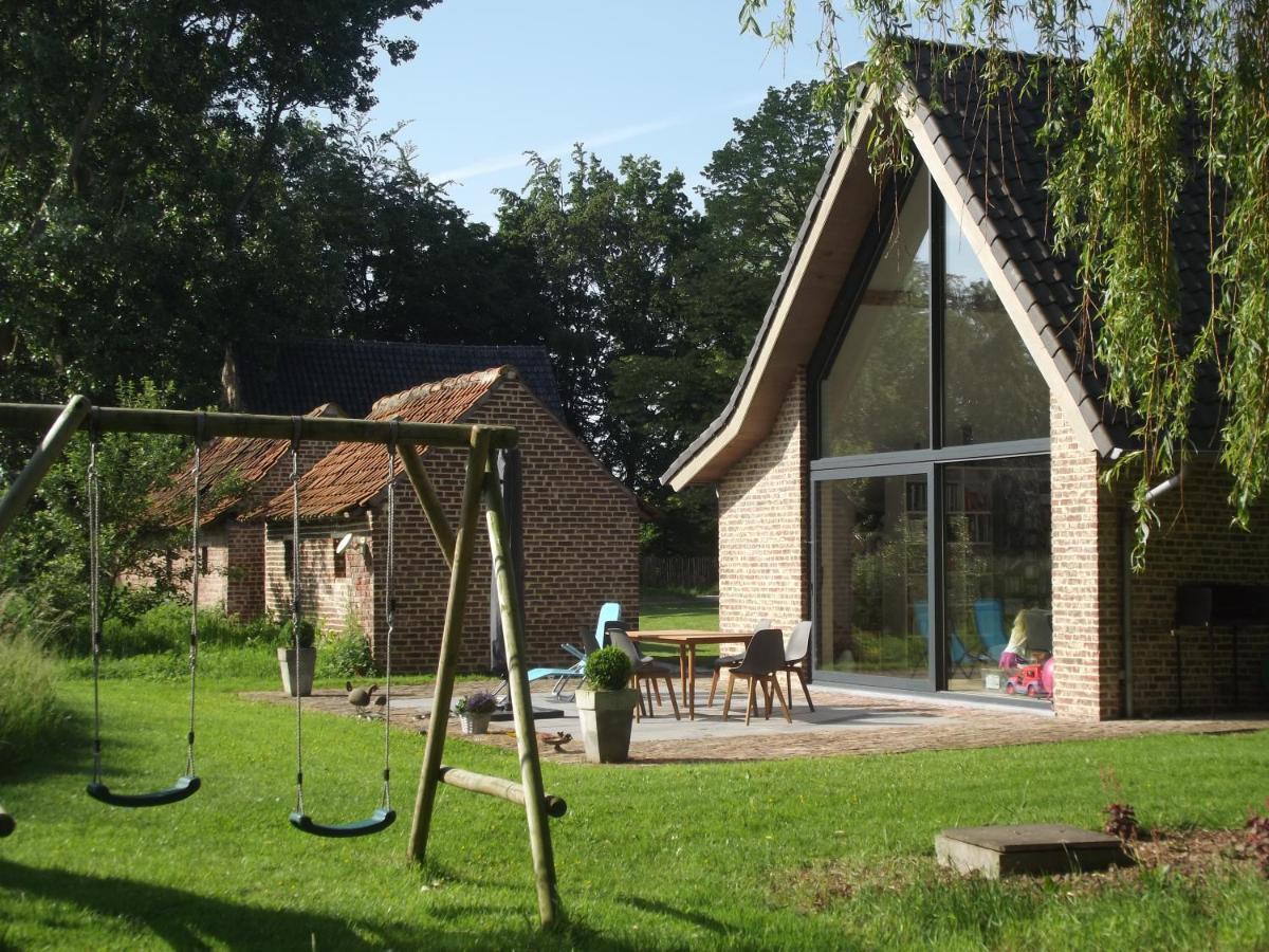 Au Bonheur Frontalier Bed & Breakfast Steenvoorde Dış mekan fotoğraf